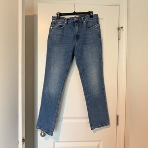 Stradivarius Straight Blue Jeans